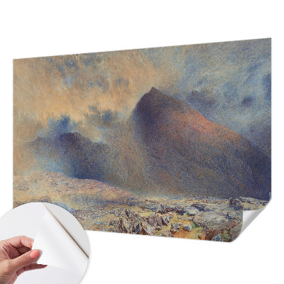 Fotomurale per bambini paesaggio montano