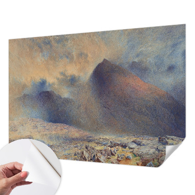 Fotomurale per bambini paesaggio montano