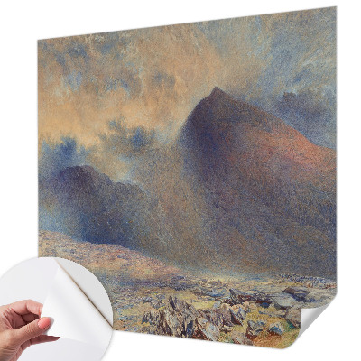 Fotomurale per bambini paesaggio montano