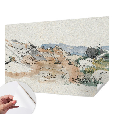 Carta da parati adesiva Paesaggio roccioso