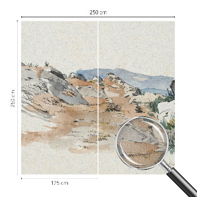 Carta da parati adesiva Paesaggio roccioso