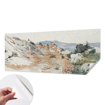 Carta da parati adesiva Paesaggio roccioso