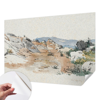 Carta da parati adesiva Paesaggio roccioso