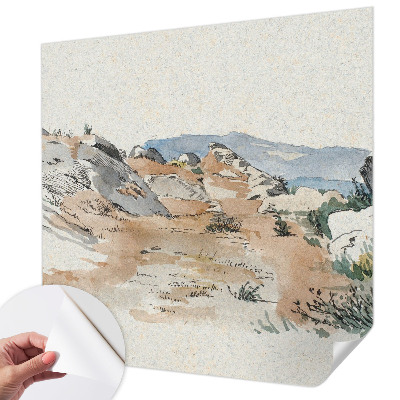 Carta da parati adesiva Paesaggio roccioso