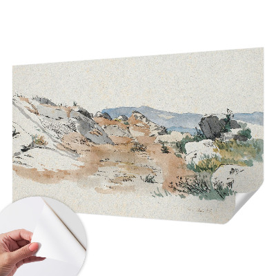 Carta da parati adesiva Paesaggio roccioso