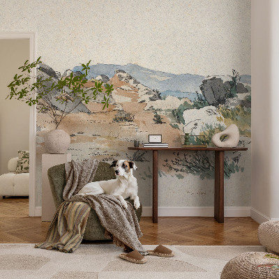 Carta da parati adesiva Paesaggio roccioso