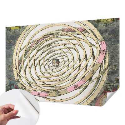 Fotomurale per cameretta spirale cosmica