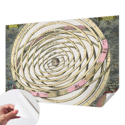 Fotomurale per cameretta spirale cosmica