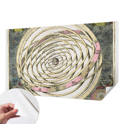 Fotomurale per cameretta spirale cosmica