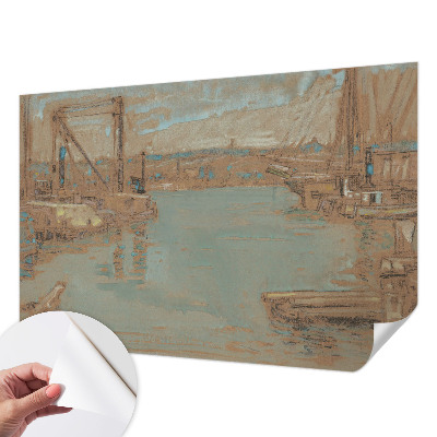 Fotomurale adesivo viste sul porto