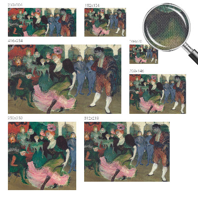 Fotomurale 3D balli da sala