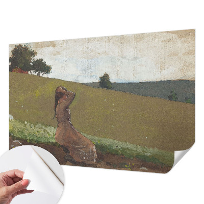 Carta da parati effetto profondità Una scena tranquilla