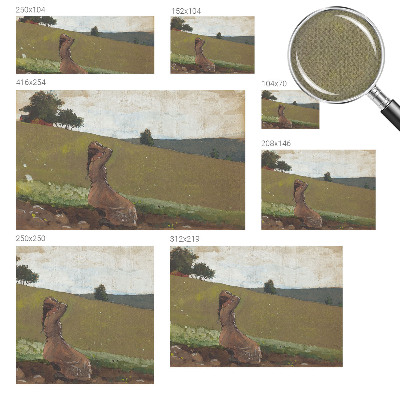 Carta da parati effetto profondità Una scena tranquilla