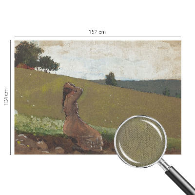 Carta da parati effetto profondità Una scena tranquilla