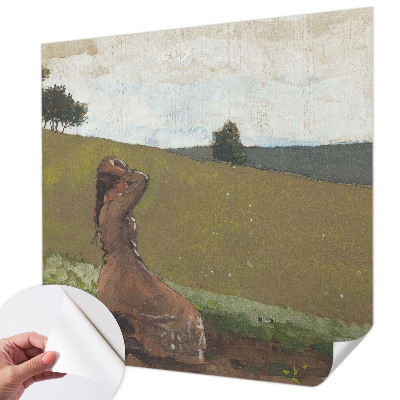 Carta da parati effetto profondità Una scena tranquilla