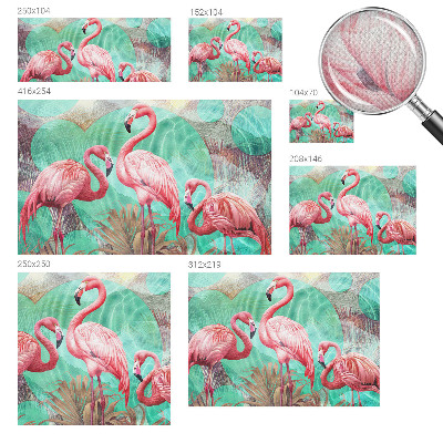 Carta da parati cameretta Uccelli esotici