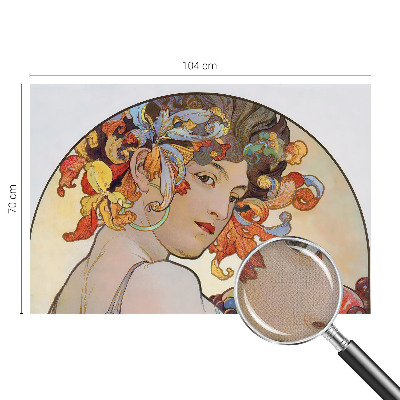 Fotomurale per cameretta Art Nouveau colorato