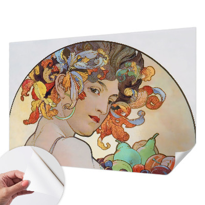Fotomurale per cameretta Art Nouveau colorato