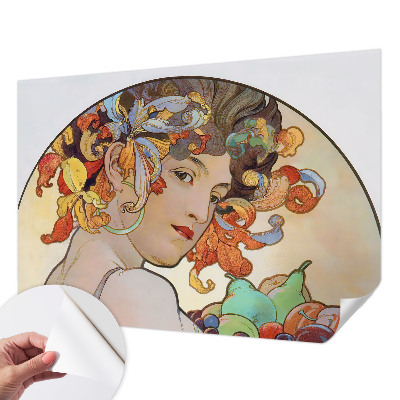 Fotomurale per cameretta Art Nouveau colorato