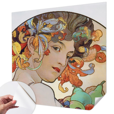 Fotomurale per cameretta Art Nouveau colorato
