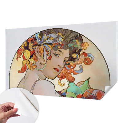 Fotomurale per cameretta Art Nouveau colorato