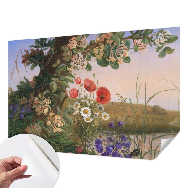 Carta da parati adesiva Idillio floreale