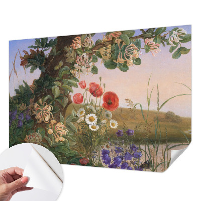 Carta da parati adesiva Idillio floreale