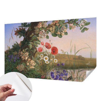 Carta da parati adesiva Idillio floreale