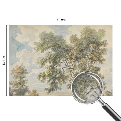 Fotomurale effetto 3D Natura romantica