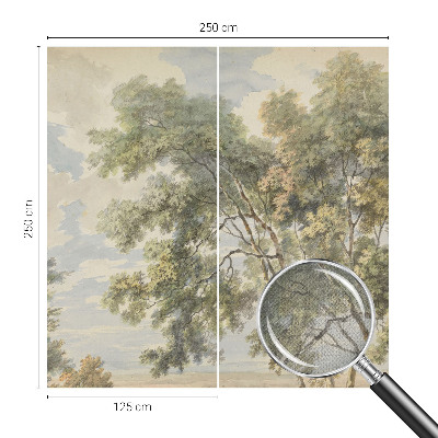 Fotomurale effetto 3D Natura romantica