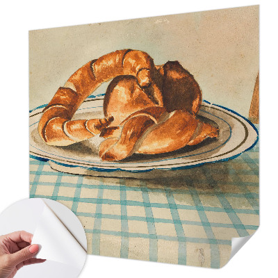 Carta da parati 3D Prodotti da forno della cucina