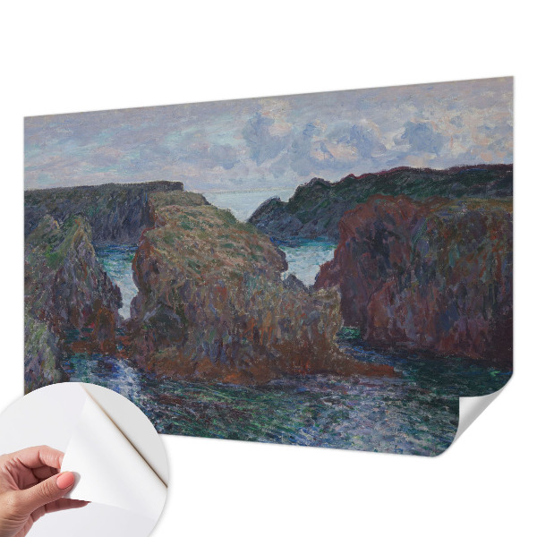 Fotomurale adesivo costa rocciosa