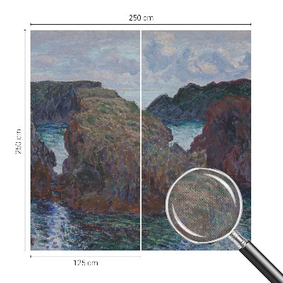 Fotomurale adesivo costa rocciosa