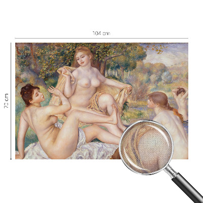 Carta da parati effetto profondità Donne a riposo