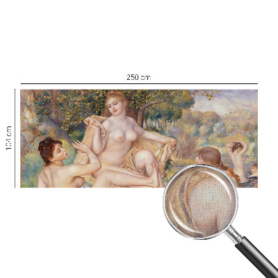 Carta da parati effetto profondità Donne a riposo