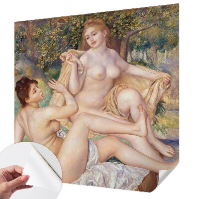 Carta da parati effetto profondità Donne a riposo