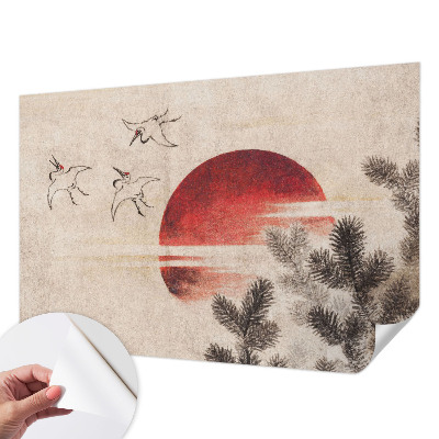 Carta da parati per cameretta Foresta Est