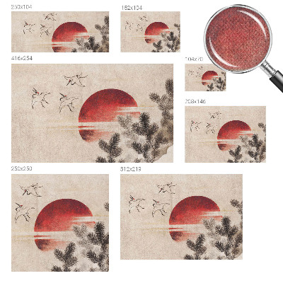 Carta da parati per cameretta Foresta Est