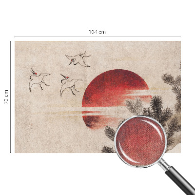 Carta da parati per cameretta Foresta Est