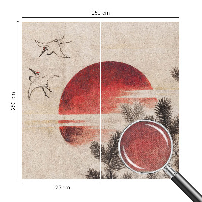 Carta da parati per cameretta Foresta Est