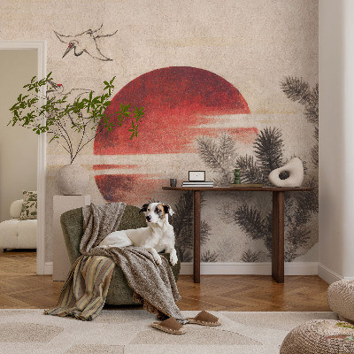 Carta da parati per cameretta Foresta Est