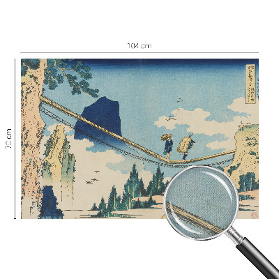 Carta da parati cameretta Ponte di montagna