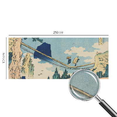 Carta da parati cameretta Ponte di montagna