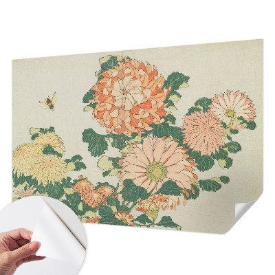 Fotomurale per bambini fiori di crisantemo