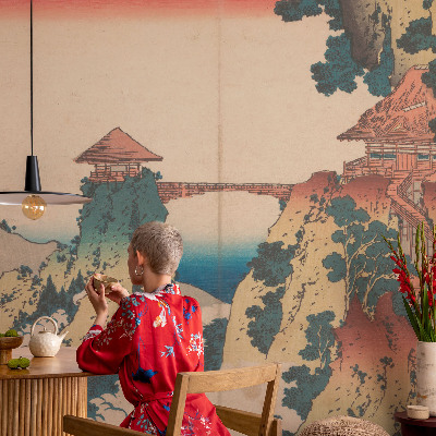 Carta da parati 3D Un paesaggio pittoresco