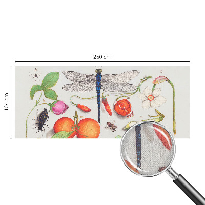 Fotomurale 3D Illustrazione naturalistica