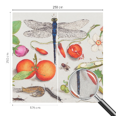 Fotomurale 3D Illustrazione naturalistica