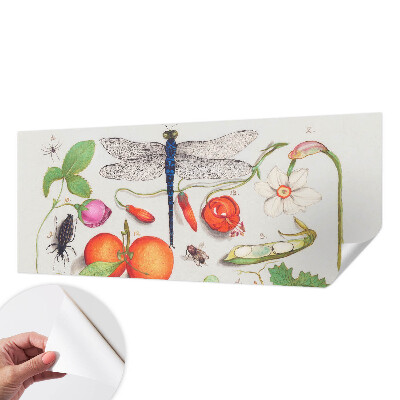 Fotomurale 3D Illustrazione naturalistica