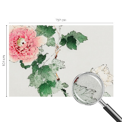 Fotomurale effetto 3D Sottigliezza floreale