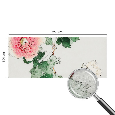 Fotomurale effetto 3D Sottigliezza floreale